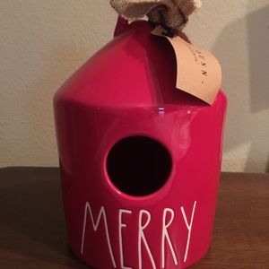 Rae Dunn Birdhouse